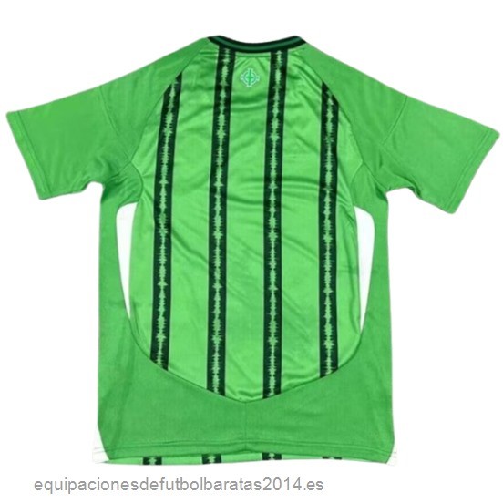 Nuevo Tailandia 1ª Camiseta Irlanda Del Norte 2024 Verde Baratas